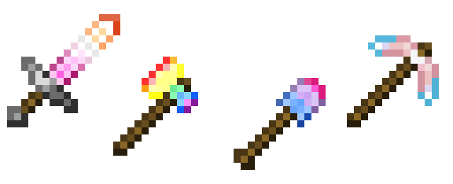 Diamond Minecraft Tools