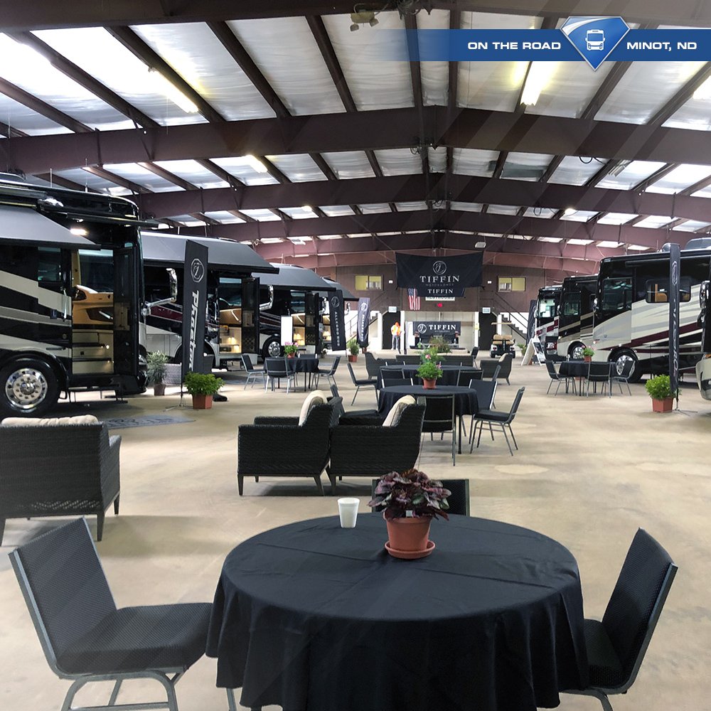 diamondshieldco's tweet photo. We're all set up at FMCA's 100th International Convention & RV Expo in Minot, North Dakota - come visit us at Booth 623 to learn more about all of our product offerings!
πππβ β
#diamondshield #rvpaintprotection #ppf #rv #ontheroad #fmca #rvexpo #minotnd #ndstatefairgrounds https://t.co/jqJSSEVsI2