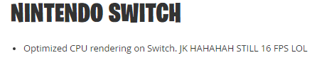 EricMz's tweet photo. Patch Notes Update. Mobile VS Switch... ๐ญ๐คก #season10 #30fps #Switchriseup #NintendoSwitch #Switch60F https://t.co/3o2Kswknqi