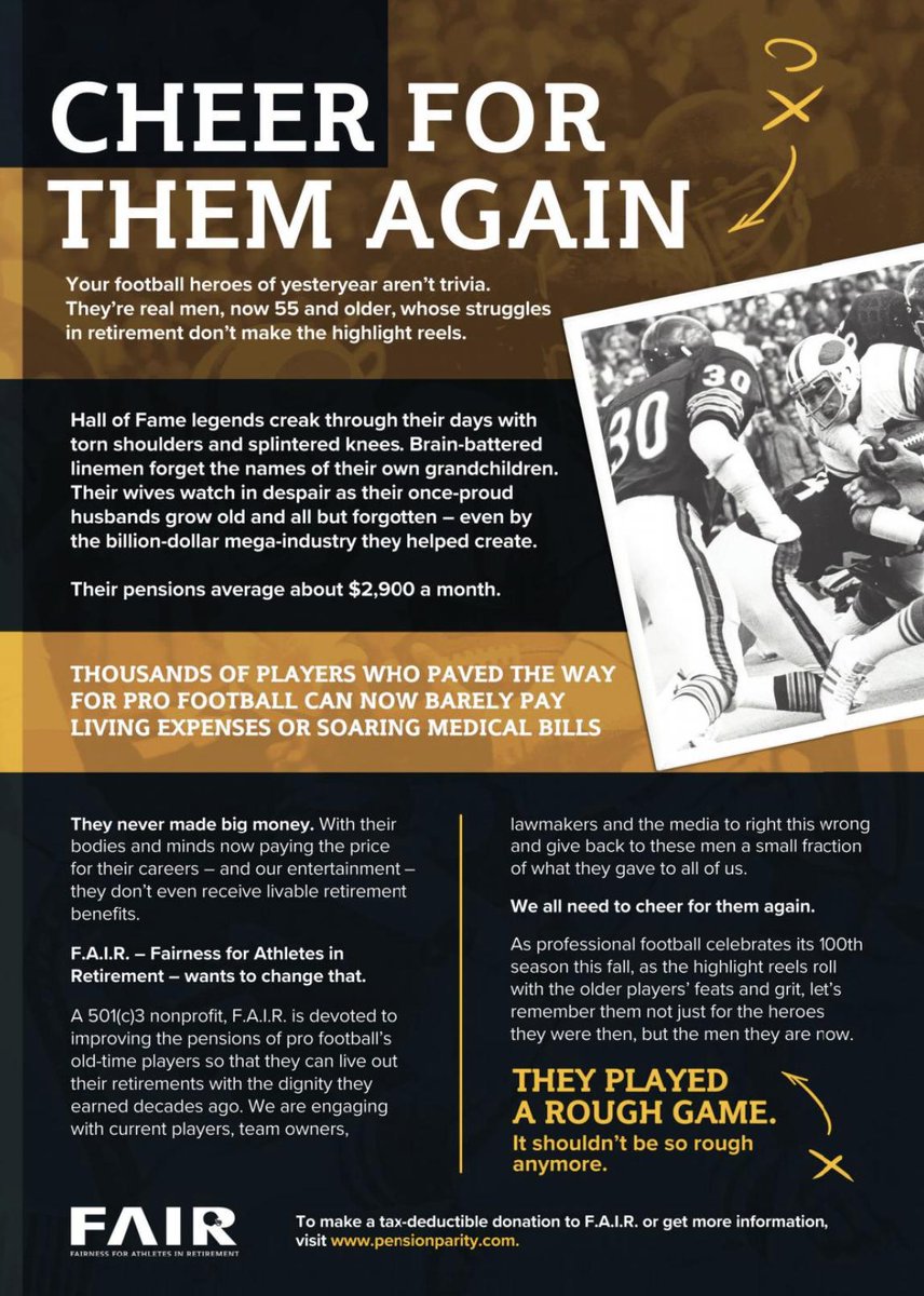pensionparity's tweet photo. ICYMI: We ran a full-page ad in this month’s football-themed @SouthwestAir magazine! Here are @NFL and @ProFootballHOF legends including @CurleyCulp, Ed “Too Tall” Jones, Bobby Bell and Elvin Bethea posing to show it off: https://t.co/BrxIRH4Y5H