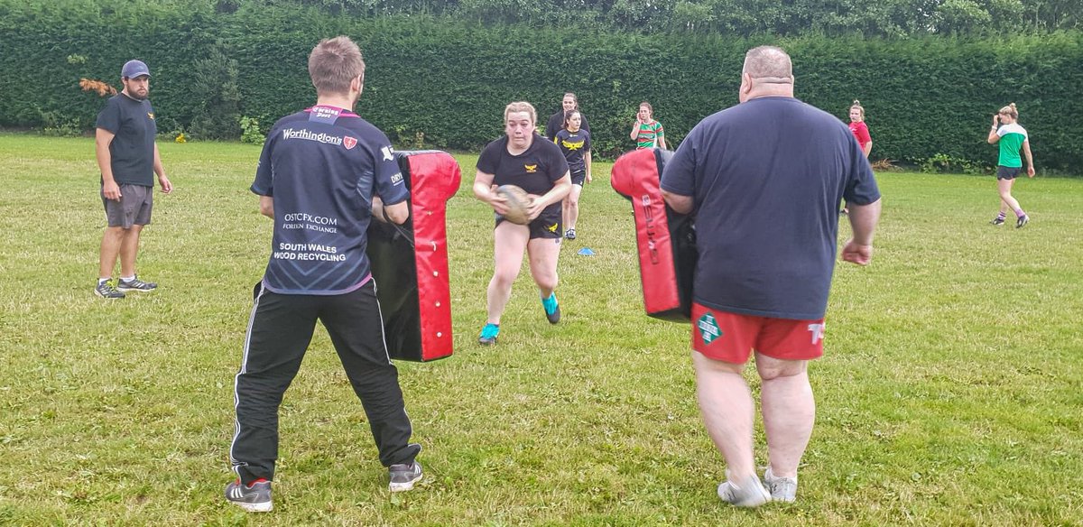 Why not give rugby a try? Rugby training back tomorrow in Bont at 6:45. New and old players welcome.