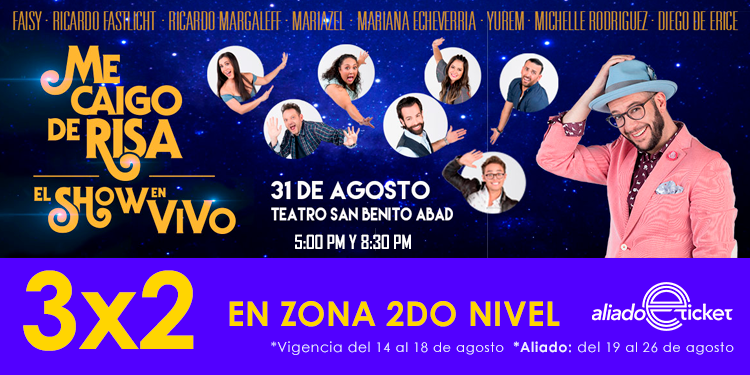 eticket's tweet photo. 💥¡Llego la #QuincenadeDescuento!💥

Aprovecha todas las promociones que tenemos para ti en los siguientes espectáculos.
@MeCaigoDeRisa, @ilvolo, @BrickLiveMx y #BalletNacionaldeHungríaSzeged 

Dale clic aqui 👉  https://t.co/LcnOi0e4lk para conocer más https://t.co/e44p1krwjB