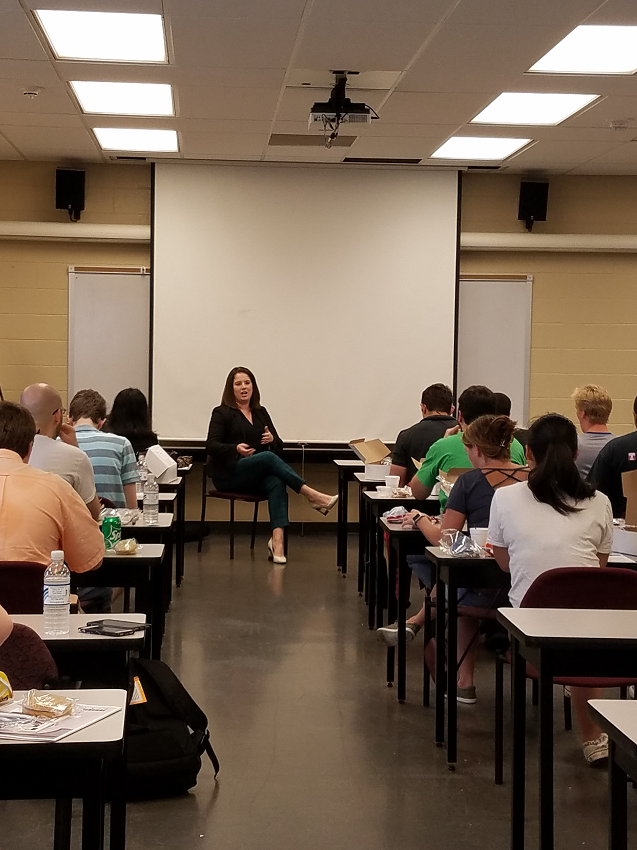 PAInsuranceDept's tweet photo. Q &amp; A with @CommAltman and our Legislative Director, Abdoul Barry. The students of our  #NextGenInsuranceAcademy asked great questions! #Futureleaders #NextGen #Insurance https://t.co/mziDofR2Tz