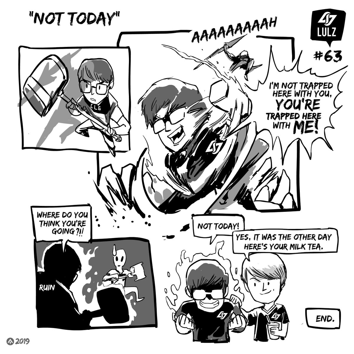 NRGLeague's tweet photo. Ruin remembering his 1 v 2 Poppy outplay from last weekend. π
#CLGLulz #LCS https://t.co/QyhaZLXkGx