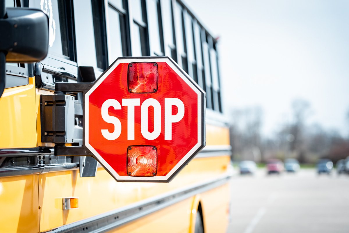 CoSSRC's tweet photo. This STOP sign is important.
Never pass a stopped school bus. A child’s life depends on it. Watch out for school crossing guards and obey their signals too.
We hope everyone has a safe and enjoyable school year!!
#bepatient #alwaysstop #ourfutureleaders #schoolsafety @CSP_News https://t.co/OPAF8OUEuW