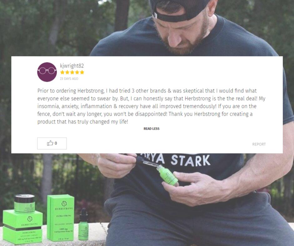 herbstrongco's tweet photo. The post says it all - customers experiencing REAL relief ! What are YOU waiting for?! https://t.co/ExG2I789us https://t.co/oq6kQNywDI