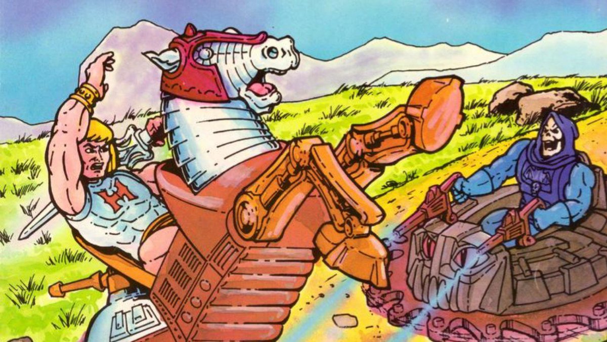 ThePowerCon's tweet photo. It doesn't take a #Roton to clear #Skeletor's path to #PowerCon, but it helps! Ol' bone head's just road-raging because he's so excited! He knows #PowerCon2019's all about #HeMan &amp; #SheRa! Oh, &amp; their villains! Aug 17 &amp; 18, 2019 - Anaheim, CA #2019PowerCon https://t.co/mMOJg5D0tP https://t.co/EolkjEwlSJ
