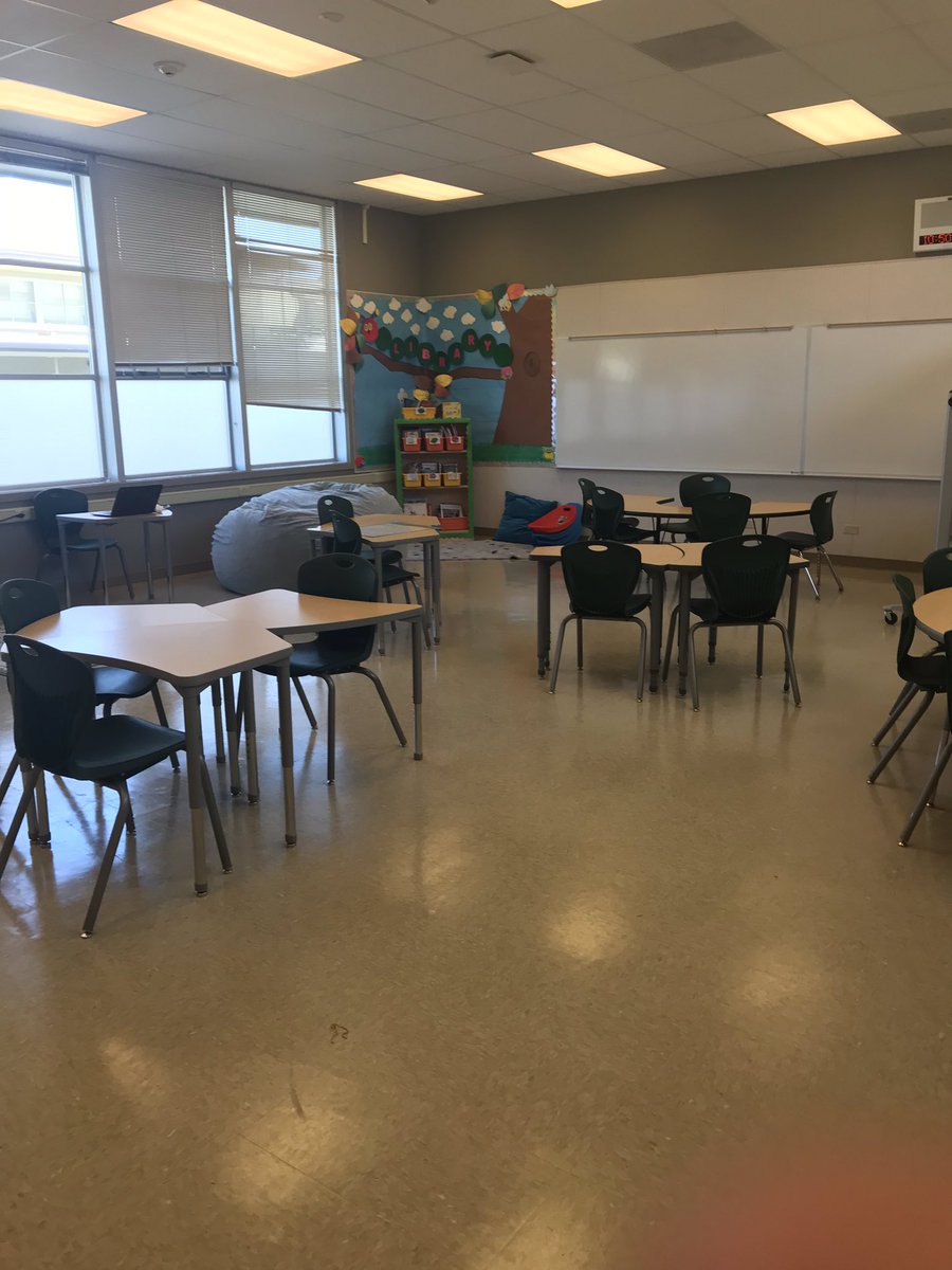 JenGuglielmino's tweet photo. Tice Creek is ready for their first day. We are excited to have you back! Happy first day! @MrDamianScott @TiceCreekWC @WalnutCreekSD https://t.co/wCwbUc5r5S