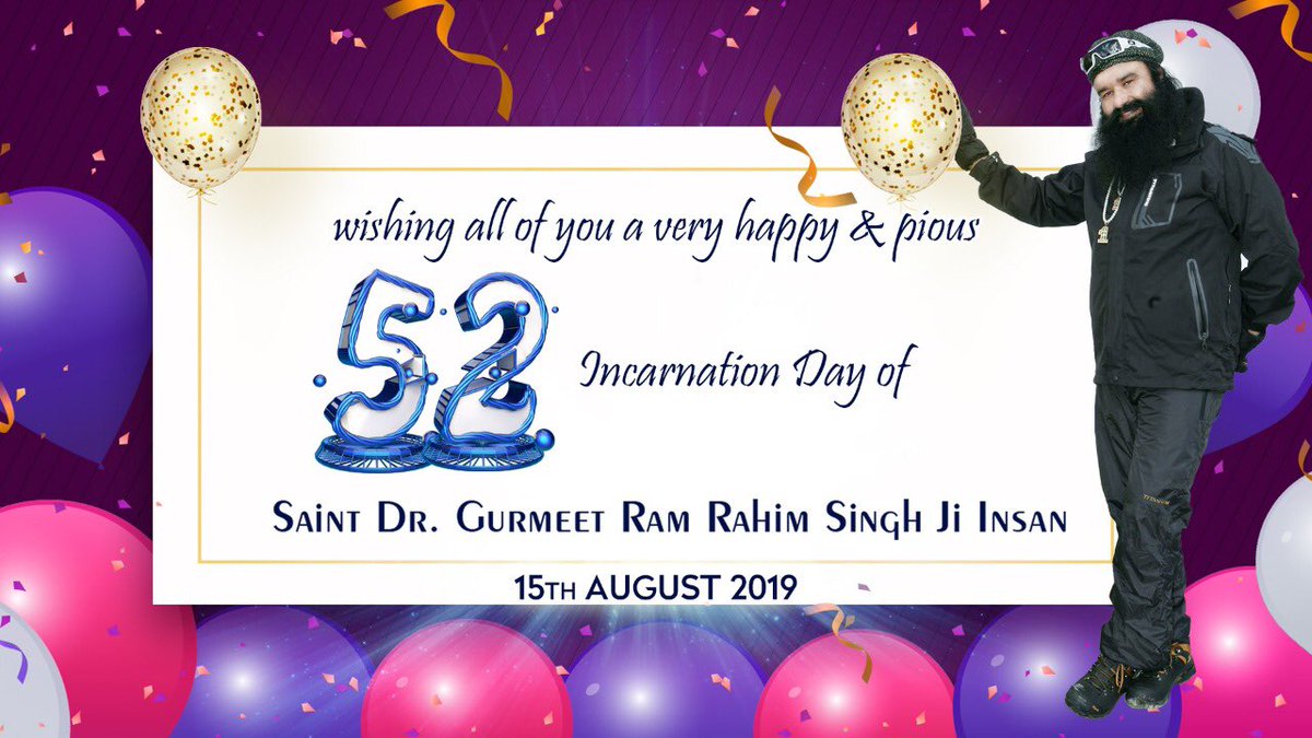 pinky84539988's tweet photo. #BirthdayOfStRamRahimJi@derasachasauda @Gurmeetramrahim  thanku guruji for giving us method of meditation. https://t.co/wXJiLS12xx