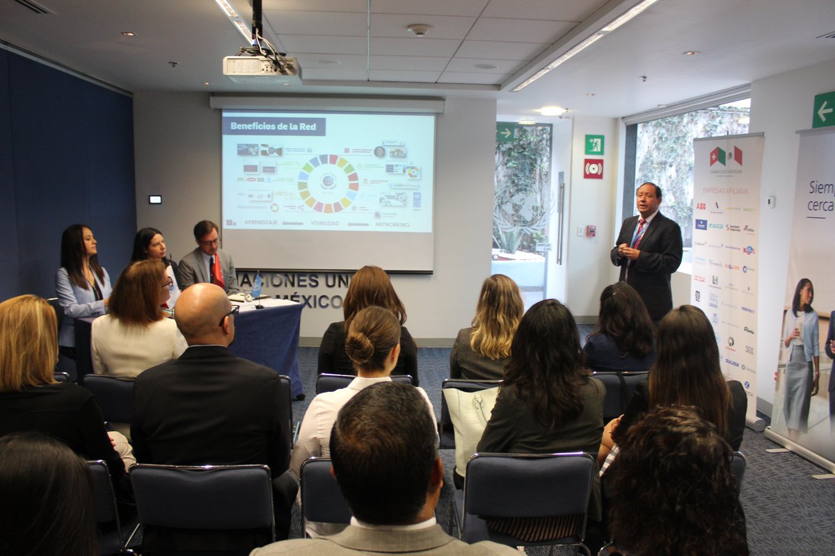 SwissChamMexico's tweet photo. Celebramos la adhesión de la Cámara Suiza al la red del  @PactoMundialMex  de @ONUMX en el marco del Comité de RSC y Ética. Además, @ONUMujeresMX compartió los programas e iniciativas para promover la igualdad de género en el sector privado #WEPs. @CH_Mexico @novartismexico https://t.co/WVw8askIln