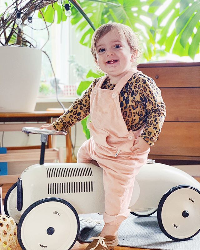 HOW did my baby get so big?! Look at him just casually sitting on his little car! It seems like all of a sudden he’s grown little a little bean stalk &amp; he looks like a little person not a baby! .
{his lovely dungas were a past gift from @jujunikids} ift.tt/2z1SBZ3