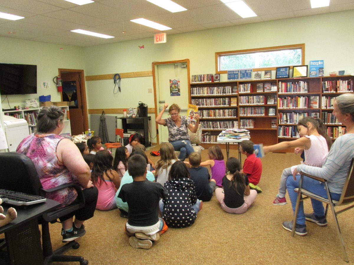 StoughtonLib's tweet photo. Summer Reading Camp fun https://t.co/0x1VGF0jRn