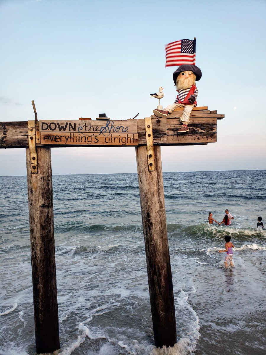 New Jerseyans have adopted a new mascot. Meet Ralph the fisherman! Have you seen Ralph? If so, where?! Send us your pictures! #BeachLife #NJBeaches #SummerFun #CelebrateNJ
picture courtesy of Liisa Perrin