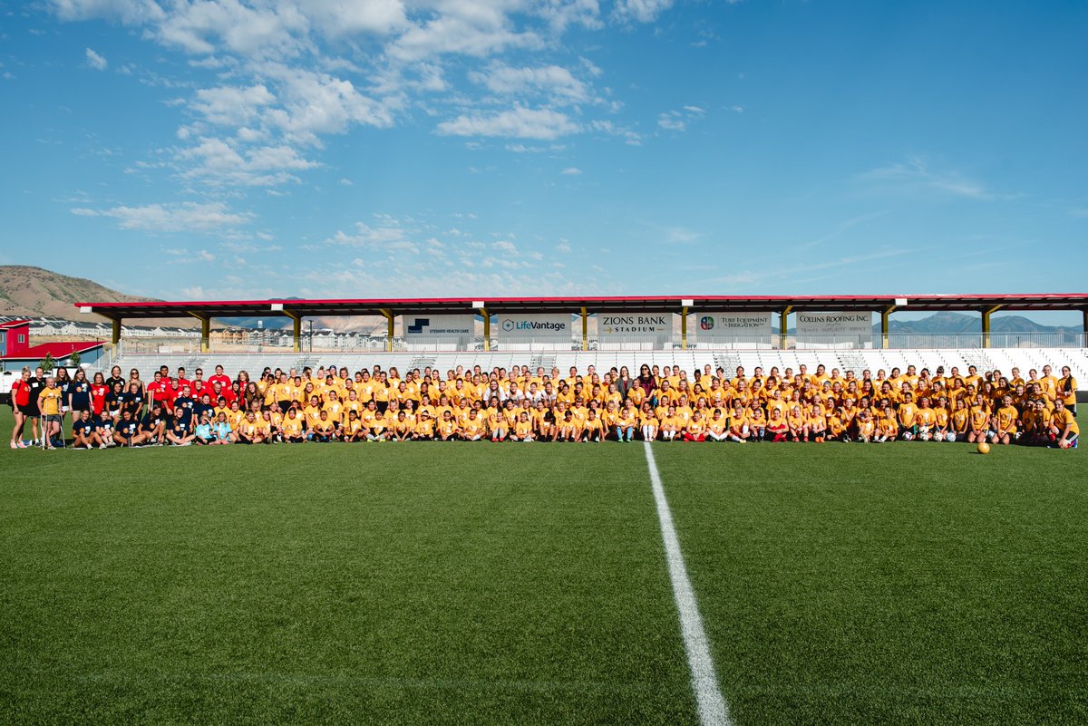 UtahRoyalsFC's tweet photo. Inspiring players on and off the field.

Mitra Kashanchi, the GM for Chevron's Salt Lake Refinery, told her amazing story at the @GoalsForGirls Leadership Summit this year. 

Thank you to our Official Community Partner for inspiring these young ladies. #MakeWay19 https://t.co/oj2lGS840y