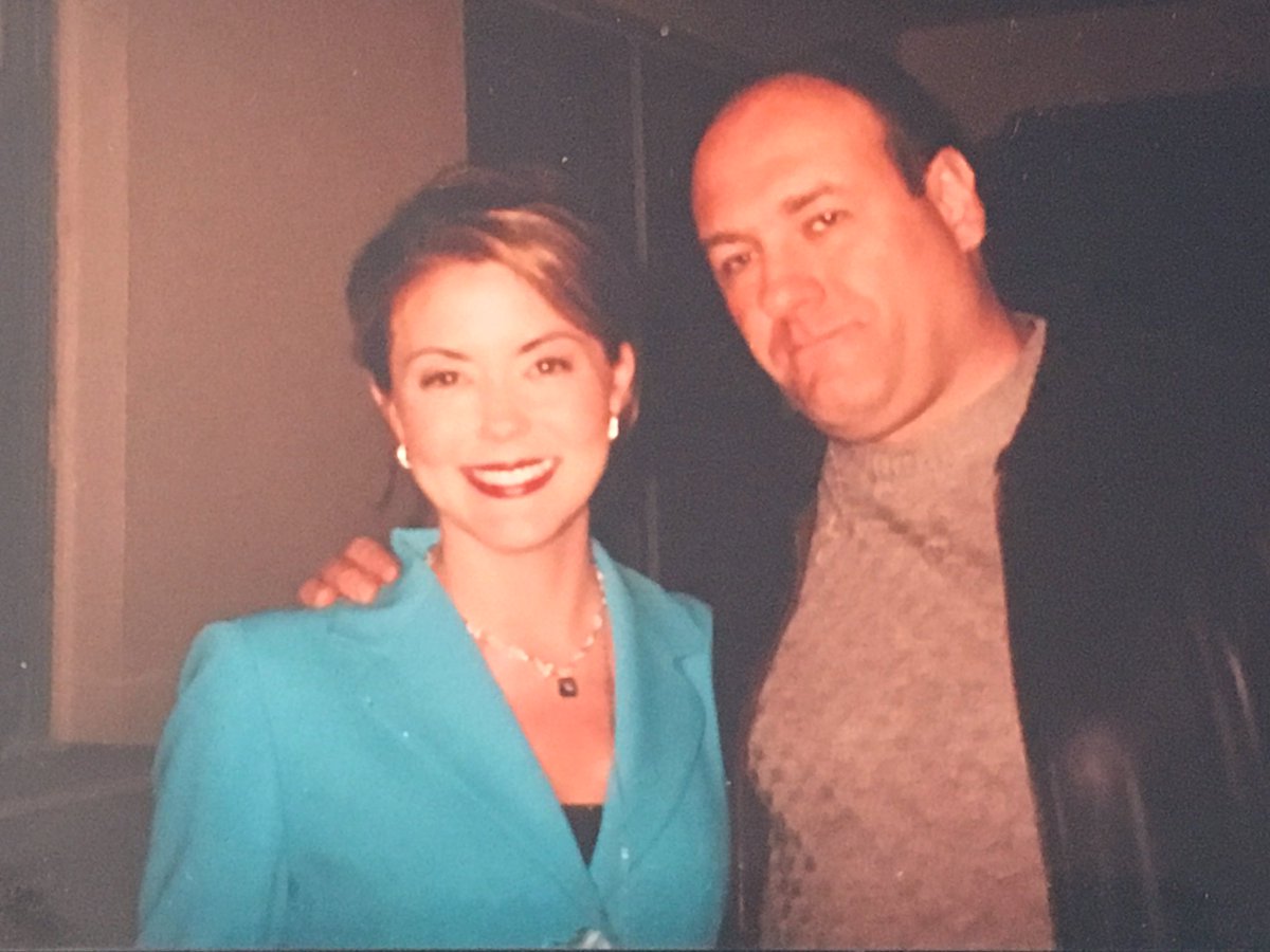 SusanEJhun's tweet photo. Excited to see Sopranos prequel and remembering on the set of Sopranos watching the great actor James Gandolfini perform...
https://t.co/00XFEWF7x1 https://t.co/IuIC7UQ55k