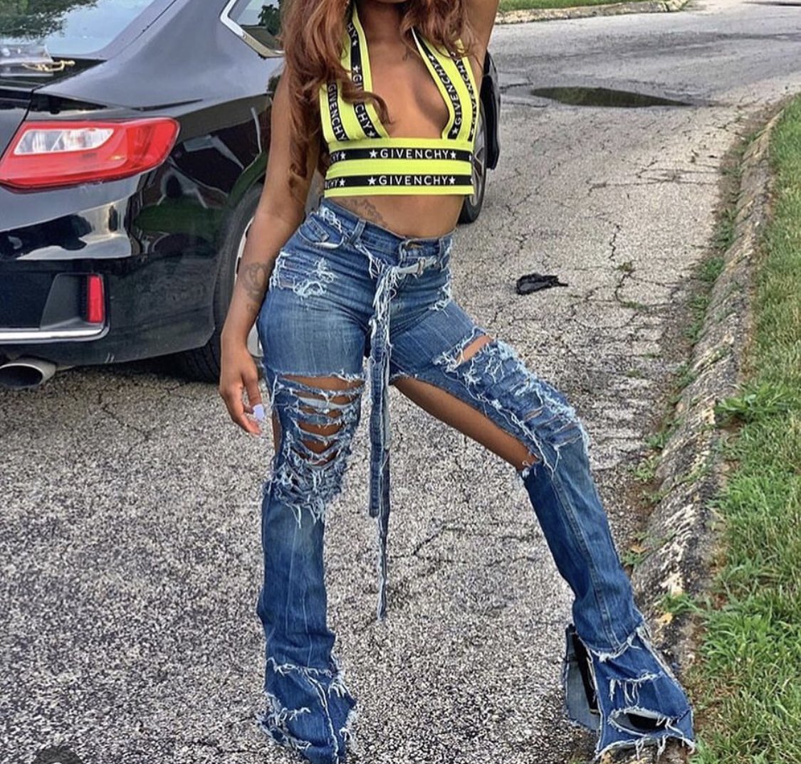 MaterialDope's tweet image. Boot cut skinny jeans 
#fashion
#fashionnova 
$35