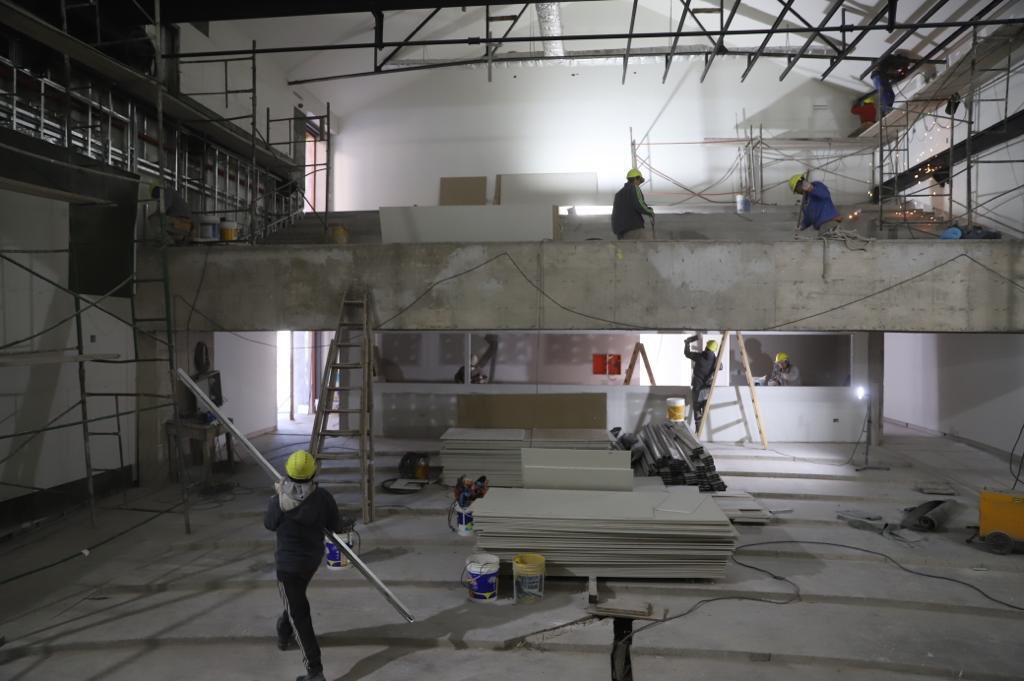 UrtubeyJM's tweet photo. Recorrí las obras de la nueva Usina Cultural que estamos construyendo en nuestra querida Ciudad de Salta. Va a ser un polo para que la cultura salteña se pueda seguir expresando en todo su esplendor. https://t.co/oXywH7pRZn