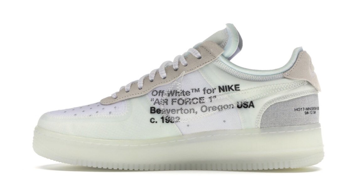 MaterialDope's tweet image. Original #OffWhite Air Force 1
$200