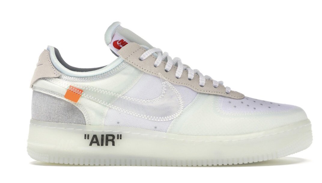 MaterialDope's tweet image. Original #OffWhite Air Force 1
$200