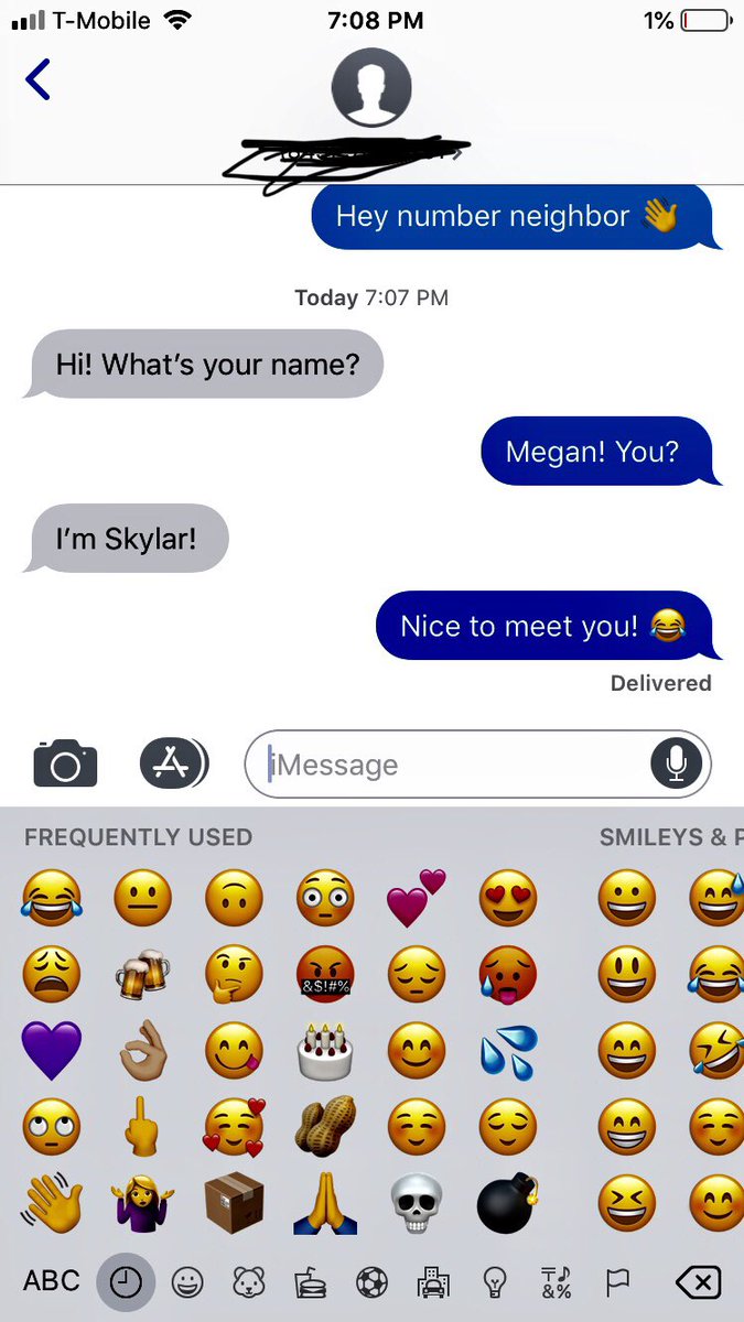meganmichelletm's tweet photo. Lol I got a text back 😂 #NumberNeighborChallenge https://t.co/6I6bOPetQ4