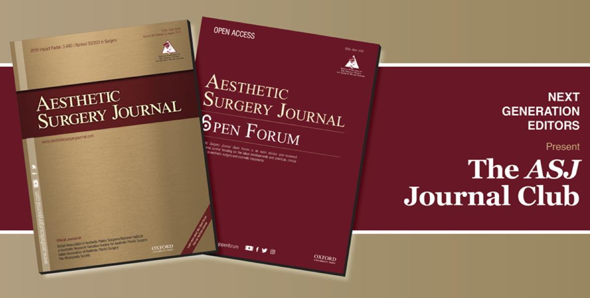 Aesthetic Surgery J On Twitter Join Us 9 3 19 8pmest For The Asj