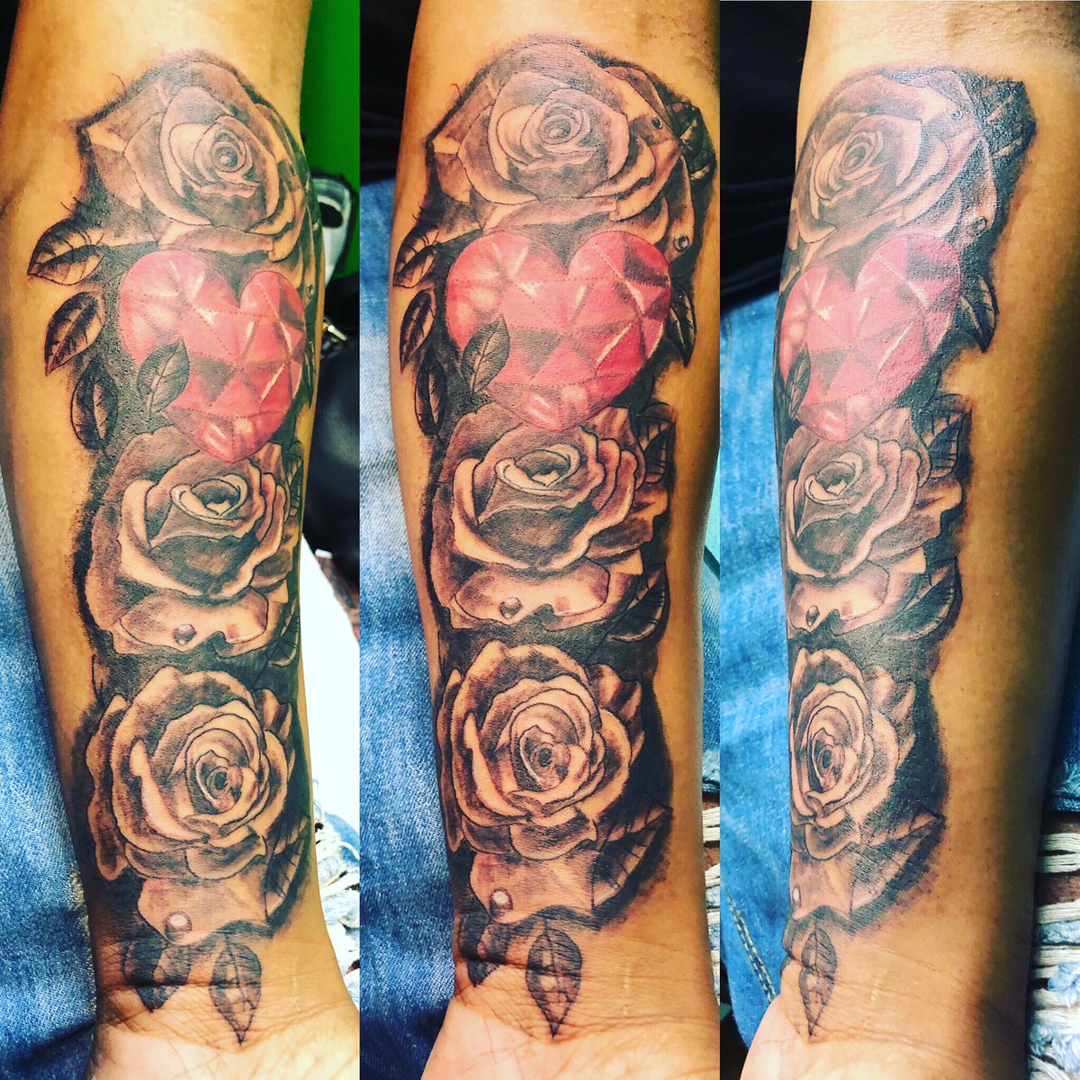 GodQueenKairoh's tweet photo. For My Little Brother #SlightWork #RoseTattoo #ForearmTattoo #BlackAndGrayTattoo #ColorTattoo #HeartTattoo #HumpDayTattoo #YallSmokeDopeIfYouAintGettinTattedByMe #MIATattooShopLA #InkedInLA #InkedByKairoh https://t.co/p9x5q9ASAu