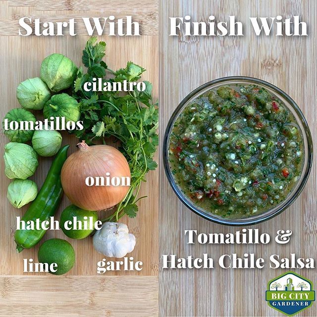ihatchchile's tweet photo. I keep salsa on deck- any variety or spice level. 🌶 via @bigcitygardener 
What’s great about this recipe is you can make this salsa mild or spicy &amp; still get the hatch chile pepper flavor. 
Recipe👇🏾
1️⃣. 5-7 tomatillos (husked &amp; washed)
2️⃣. 2 hatch Chil… https://t.co/1z0wxRMif8 https://t.co/6BfCVf1XJO
