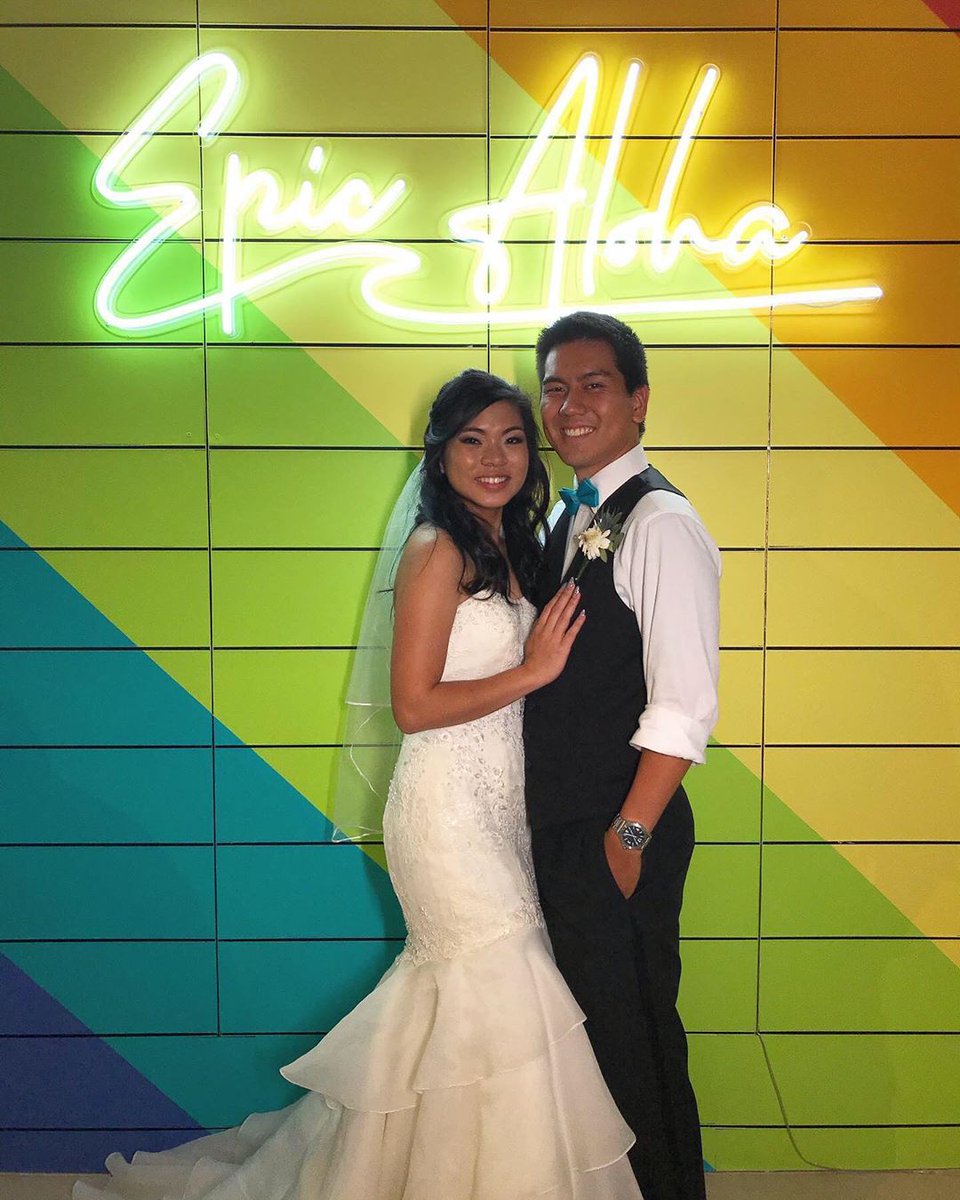 epicaloha's tweet photo. First comes love, then comes marriage, then comes a photo shoot at Epic Aloha. Get your ticket today! 📸: @rydanhugashihara https://t.co/3CRyYpG70L