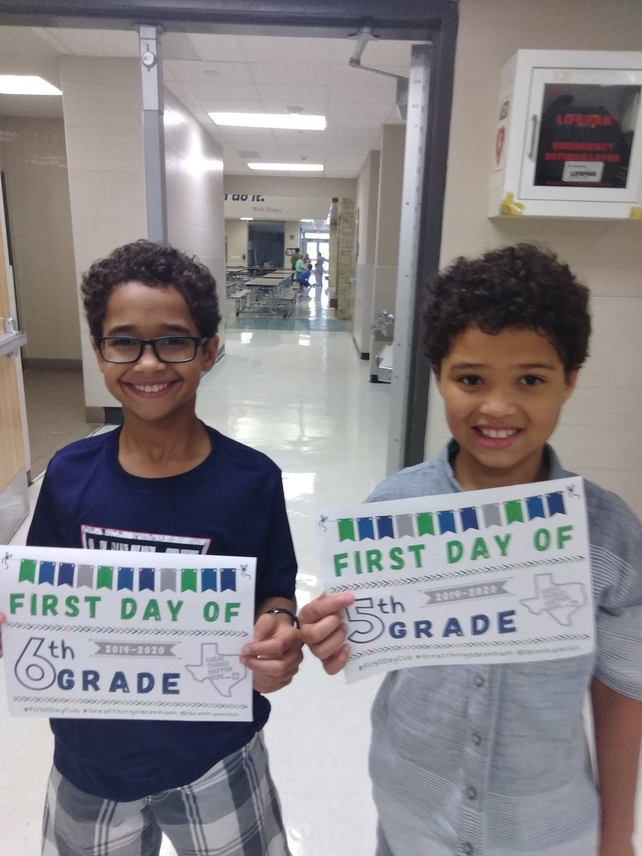 ilovemycubs's tweet photo. Today was a CUBtastic 1st Day @BrenhamMiddle super excited that my 2 Little Guys are #FirstDayCub and we get to see what #AdventureAwaits with us all being together this year #GreatThingsBrenham @BrenhamISD https://t.co/XQB0I4AB2T