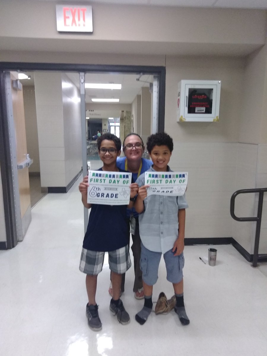ilovemycubs's tweet photo. Today was a CUBtastic 1st Day @BrenhamMiddle super excited that my 2 Little Guys are #FirstDayCub and we get to see what #AdventureAwaits with us all being together this year #GreatThingsBrenham @BrenhamISD https://t.co/XQB0I4AB2T