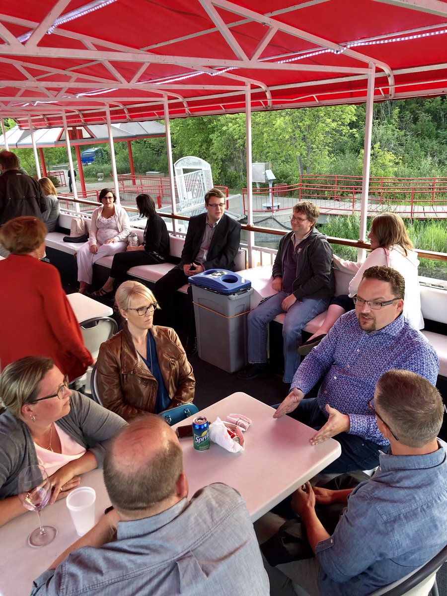 BradRedekopp's tweet photo. A huge thank you to everyone who attended the 6th annual Riverboat Cruise &amp; Reception aboard the Prairie Lily!
It was an evening filled with delicious appetizers, great conversation, and stunning views of our beautiful city! https://t.co/ltgmIPV2Kc