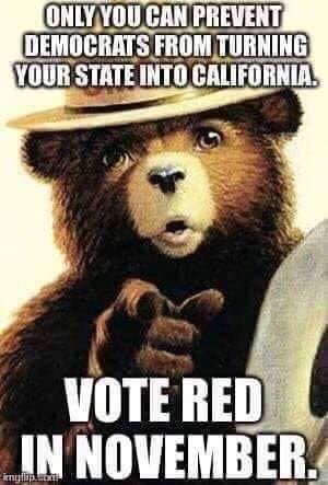DougAllenTX's tweet photo. Only you can prevent Democrats from turning your State in to California. Vote red in November 🇺🇸🇺🇸🇺🇸🇺🇸🇺🇸🇺🇸🇺🇸🇺🇸🇺🇸🇺🇸🇺🇸🇺🇸 https://t.co/9UshcBbadu