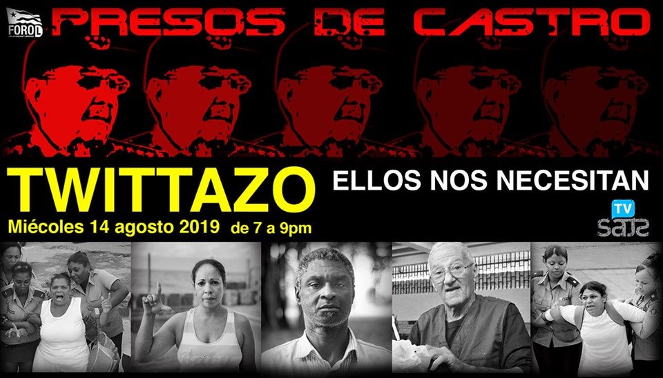 mercedesperdig1's tweet photo. LIBEREN a nuestros hermanos..#MásCastrismoParaQué #LibertadParaLosPresosPolíticos #ForoDyL #Cuba #EstadoDeSats #CubaBoicot #MasCastrismoParaQue #NOMASCASTRODICTADURAS @ONU_fr @ONU_derechos @EstadodeSATs https://t.co/GXizv7NJcj