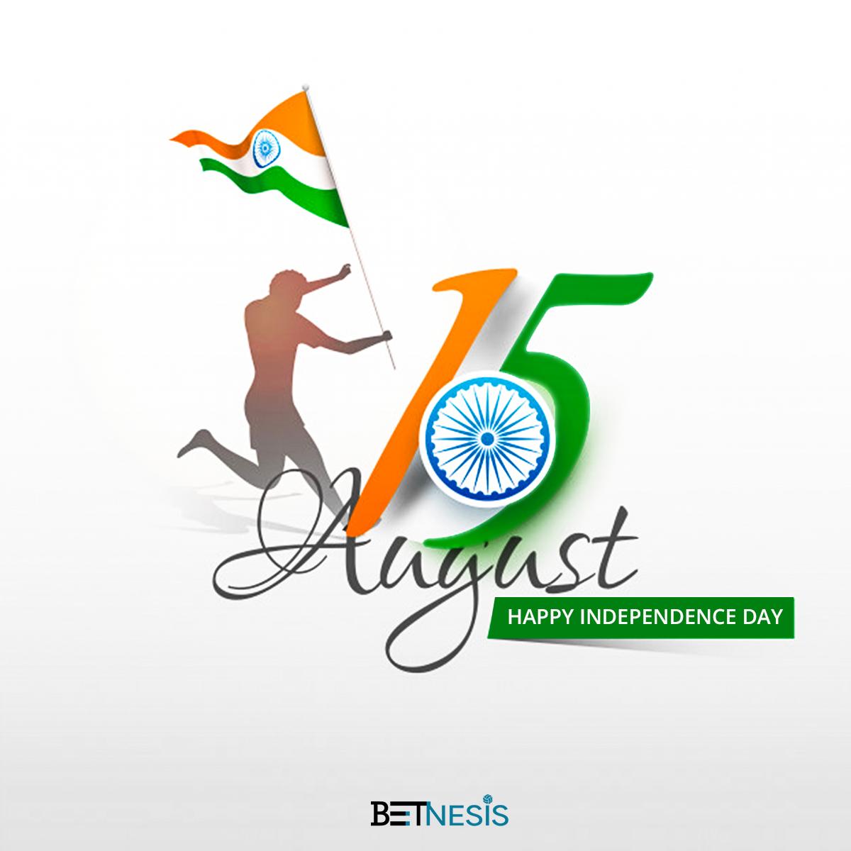 betnesis's tweet photo. Independence has different facet when we consider our nation India, one of which is financial independence. This Independence day,#betnesis enables your financial independence by its varied service.
#IndependenceDay2019 #IndependenceDay #HappyIndependenceDay #15thAugust https://t.co/ijiJ7bHC8o