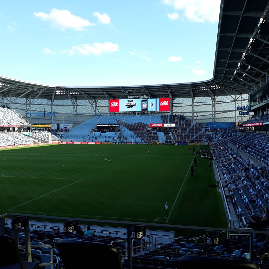 ARK_builds's tweet photo. Because I built it, now I have to experience it.  At Allianz Field, home of Minnesota United FC.  #allianzfield @allianzfield @mnufc #mnufc #minnesotaunited #minnesota #mls #legoarchitecture #afol #lego #legosports #mlssoccer #loons https://t.co/gY1sSBC7WD