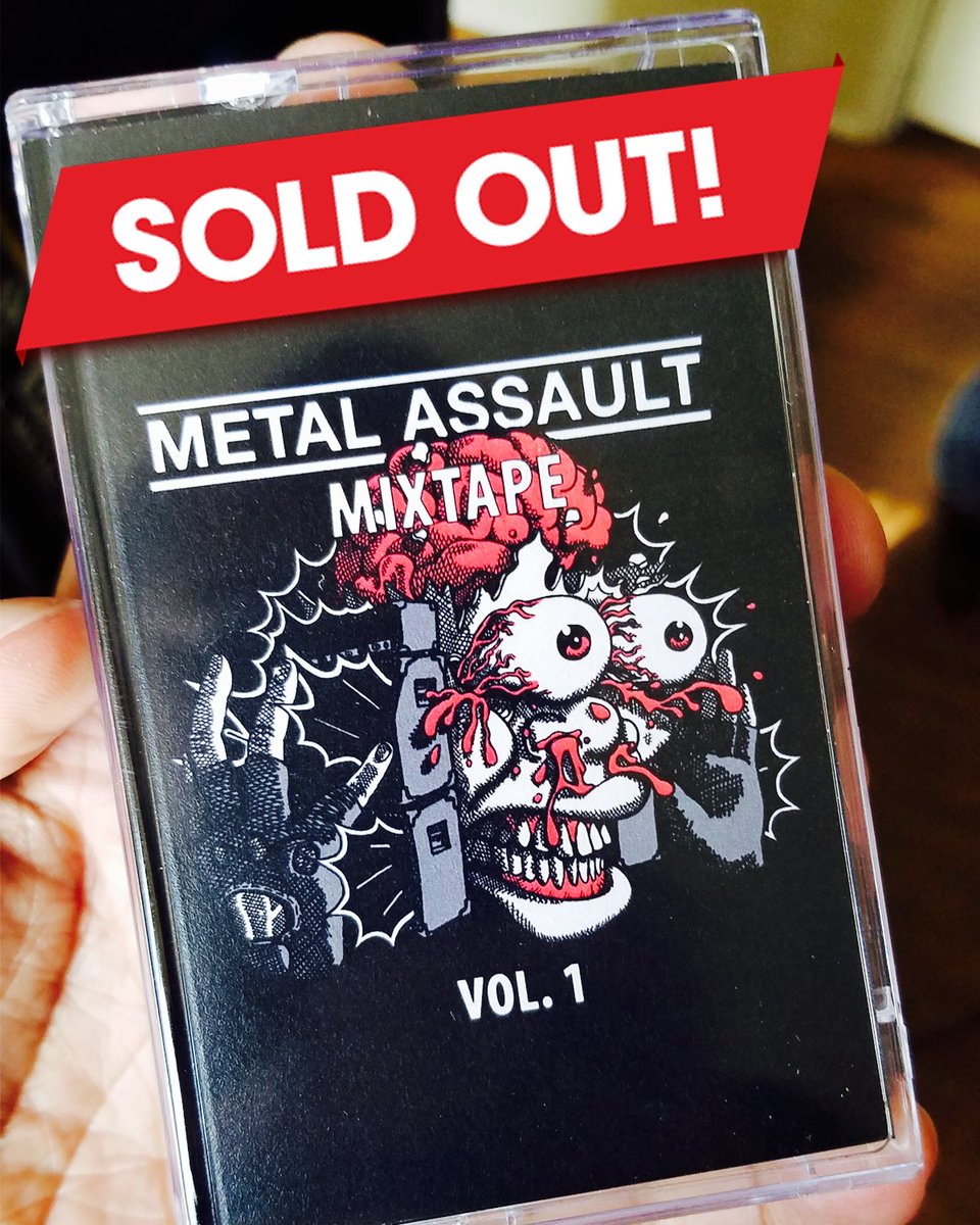 #MetalAssaultMixtape Vol. 1 cassette tapes SOLD OUT within a day of release!

Digital download still available: metalassault.bandcamp.com/album/metal-as…

#MetalAssaultRecords