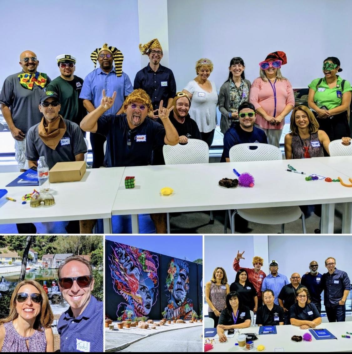 SampsonCoach's tweet photo. Had the best time co-facilitating team building workshops with Todd Parker at NBCUniversal yesterday!!! #professionaldevelopment #teamwork #traininganddevelopment #executivecoach https://t.co/uqQOOugVpi