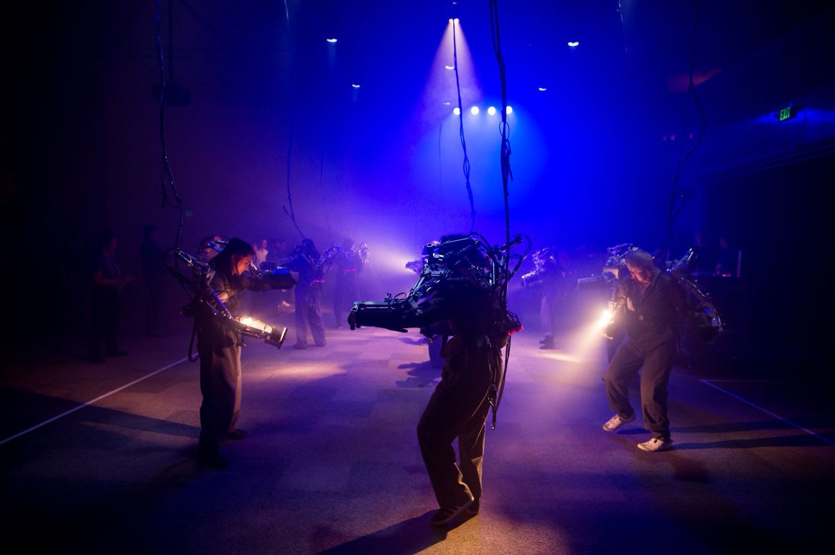 ExoskeletonN's tweet photo. Silicon Valley's Gray Area Festival in July of 2019 had dancers wear exoskeletons, showing the next evolution in dance... https://t.co/bV2KDAWJv1 click for more videos/photos/and article

***Be sure to follow us for updates***
https://t.co/ckRv3tdxFH https://t.co/DAcDHn4fum