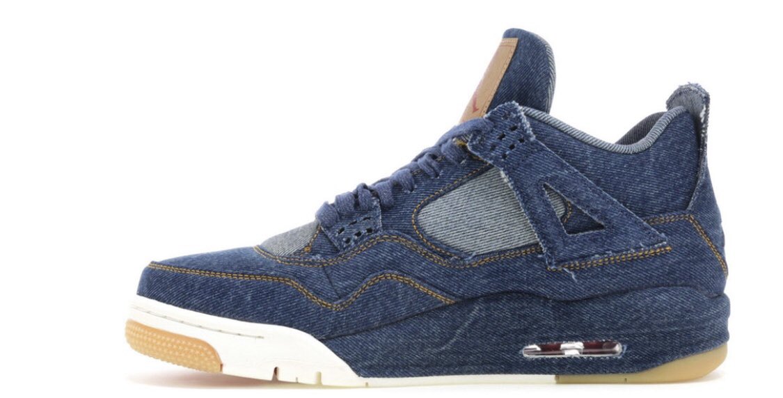 MaterialDope's tweet image. #jordan #retro 4’s Levi denim
$200