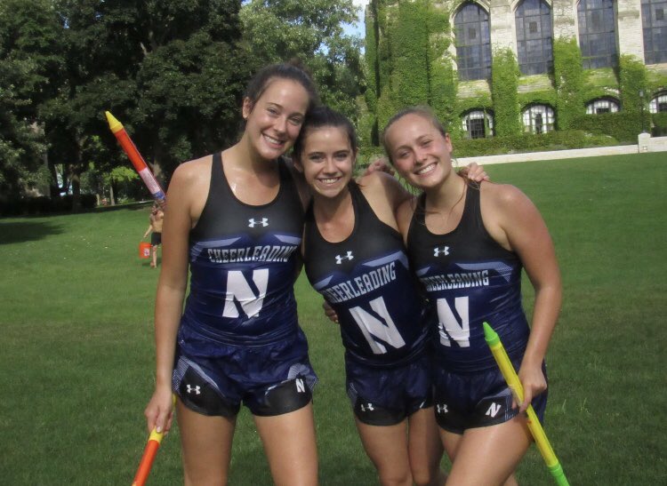hbseley's tweet photo. can’t wait for the 1st practice!! (hopefully it’s something like this one) @NU_Cheerleading #B1GCats #Preseason https://t.co/3wgKMlaESr