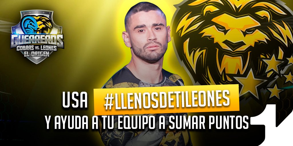 GuerrerosCol's tweet photo. Por cada mil tweets con el numeral #LlenosDeTiLeones, le regalarán 1 punto a los Leones 🦁

Entre más usen el hashtag, más puntos ganará el equipo

¡A tuitear! https://t.co/OMsYt5DczL