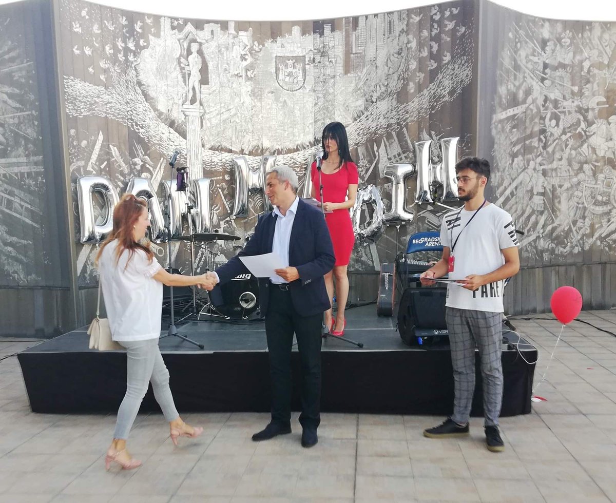 andrejam75's tweet image. Дан младих "Трансформација образовања" у просторијама "Инкубатор Гнездо"
Млади су будућност Београда и Србије!