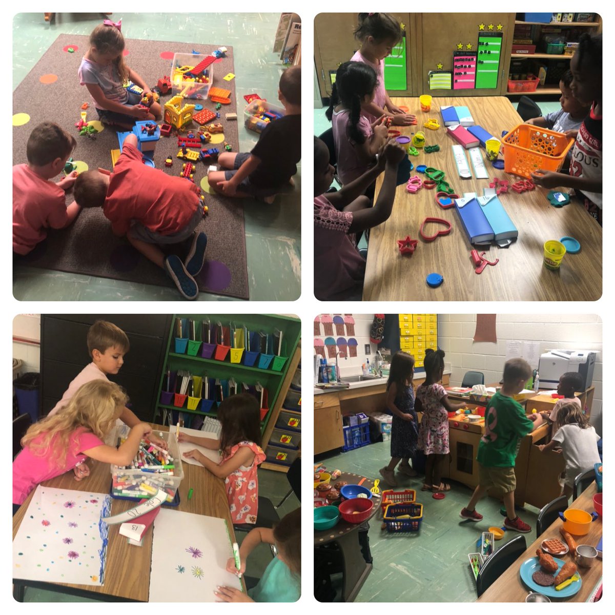 aekindergarten's tweet photo. Our kiddos had so much fun exploring our exploratory centers during indoor recess today! #onehope #buildingcommunity https://t.co/bneOBI2HCl