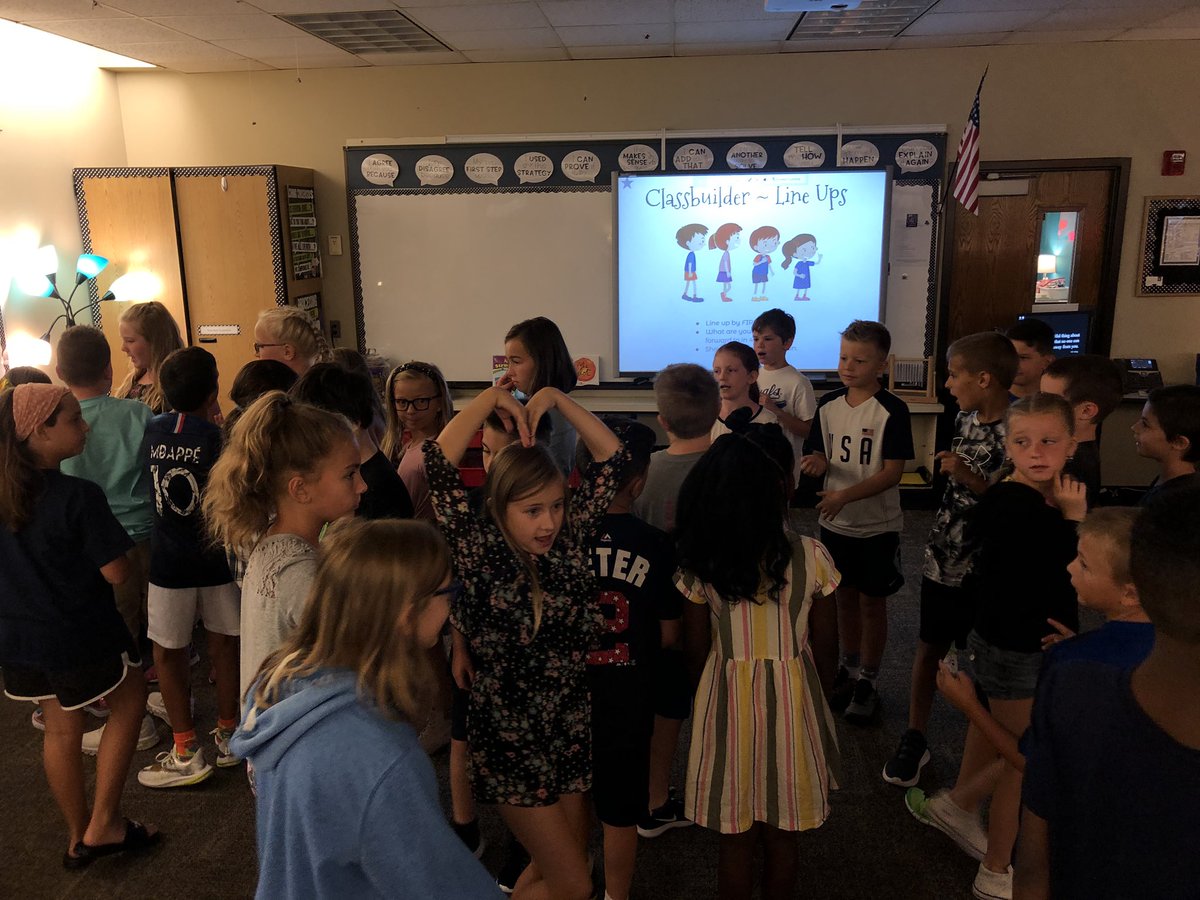 Uc4thG's tweet photo. First day #classbuilder โLine Upsโ #teamteaching @ParkHillSchools @Union_Chapel #KaganADED https://t.co/0fO49bUOVo