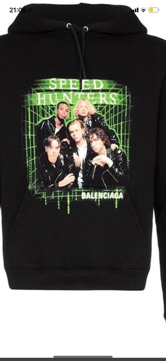 used balenciaga hoodie