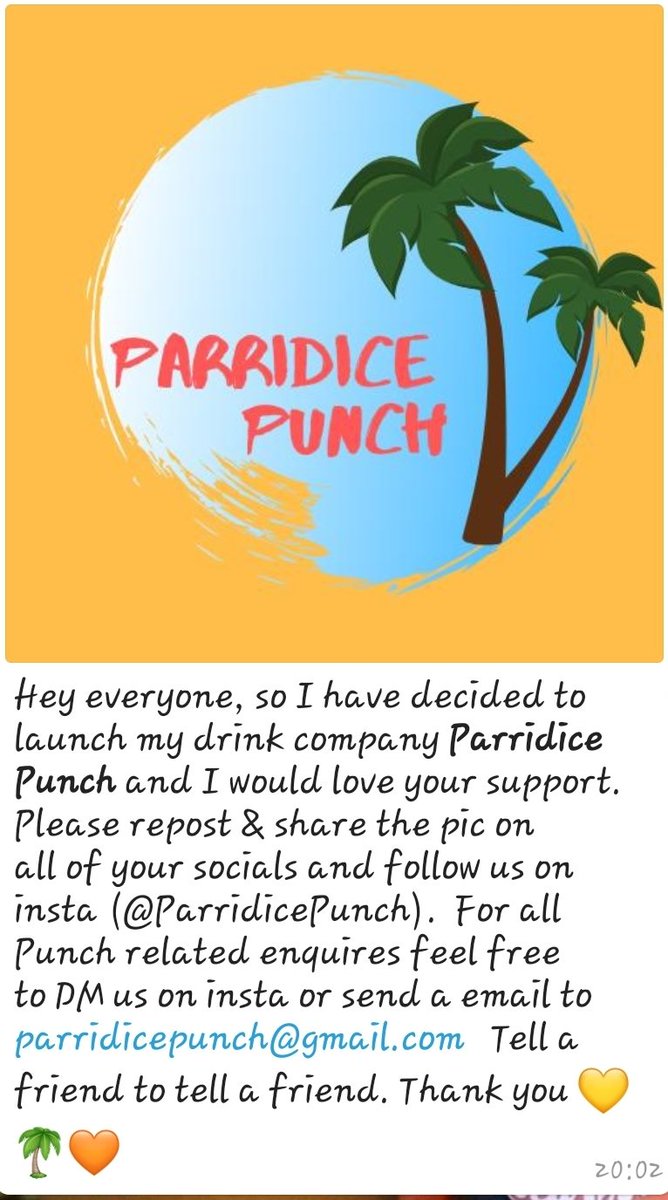 journeyofashep's tweet photo. Please support and retweet ♥️ 
New London based venture 🍇🍋🍍🍹 #supportyourown #punchaclock https://t.co/fNUTtZ0yQc