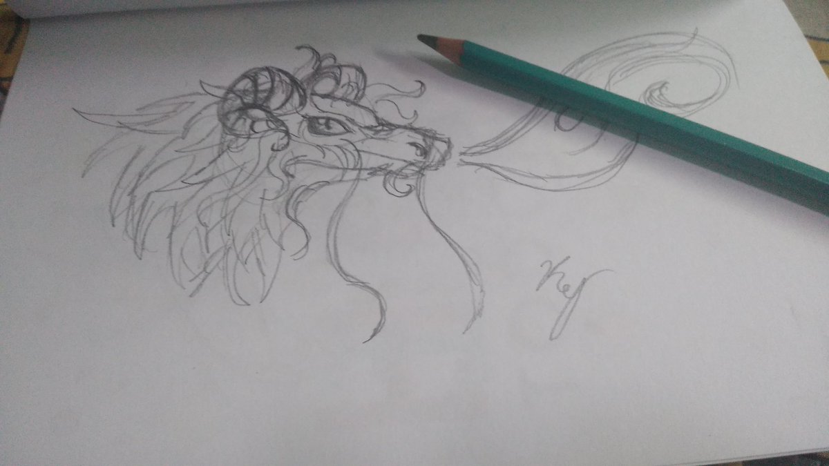 yoonchi__'s tweet image. Ven lo bien que me viene el descanso? Bangtan me consumen bastante tiempo que no había podido practicar. Esto es la basura que hice #drawagain #dragon