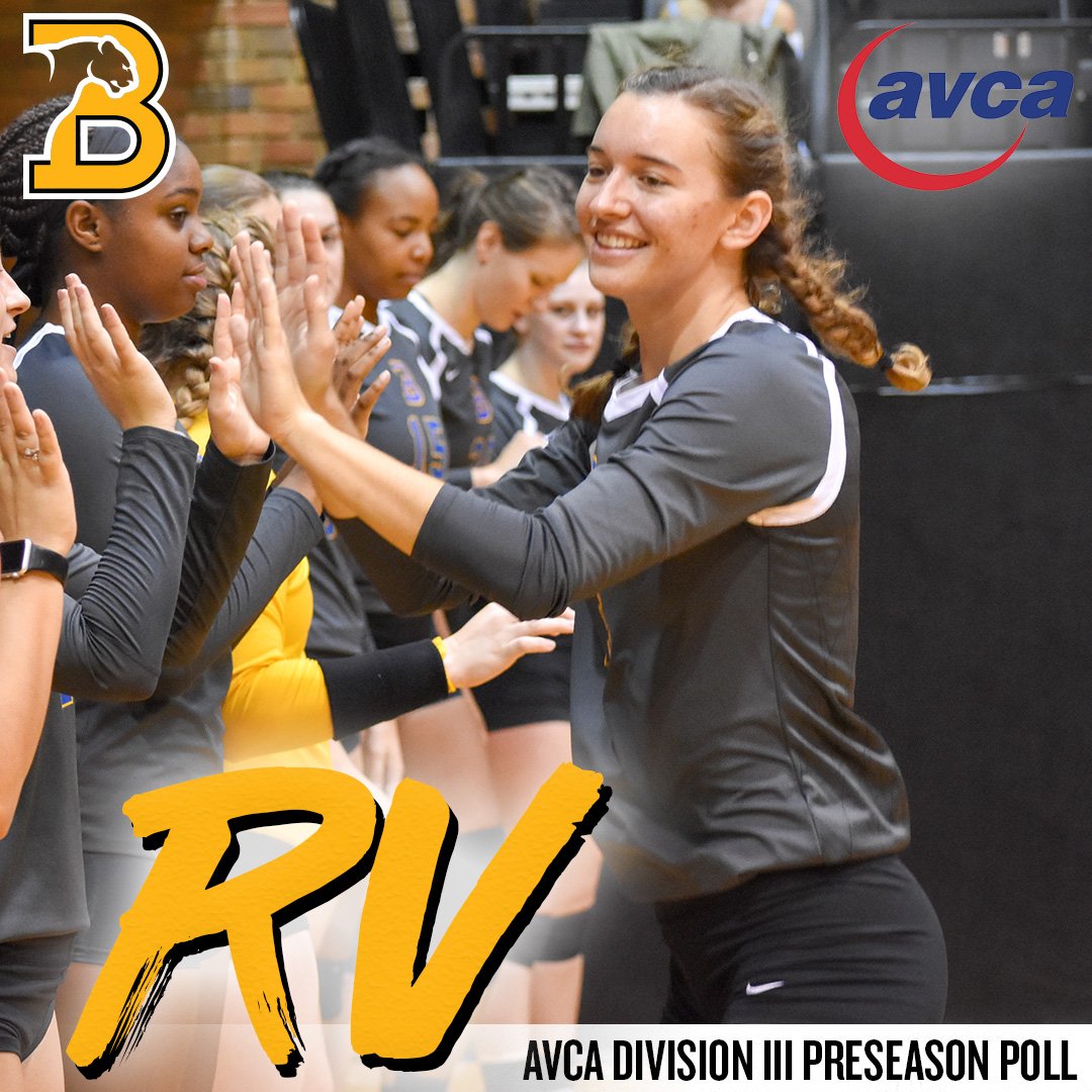 BSCsports's tweet photo. Your @BSCVolleyball team is receiving votes in the @AVCAVolleyball Preseason Poll #YeahPanthers Birmingham-Southern Volleyball 

https://t.co/Gb8Pq3VBaL https://t.co/BLqEiGuG8N