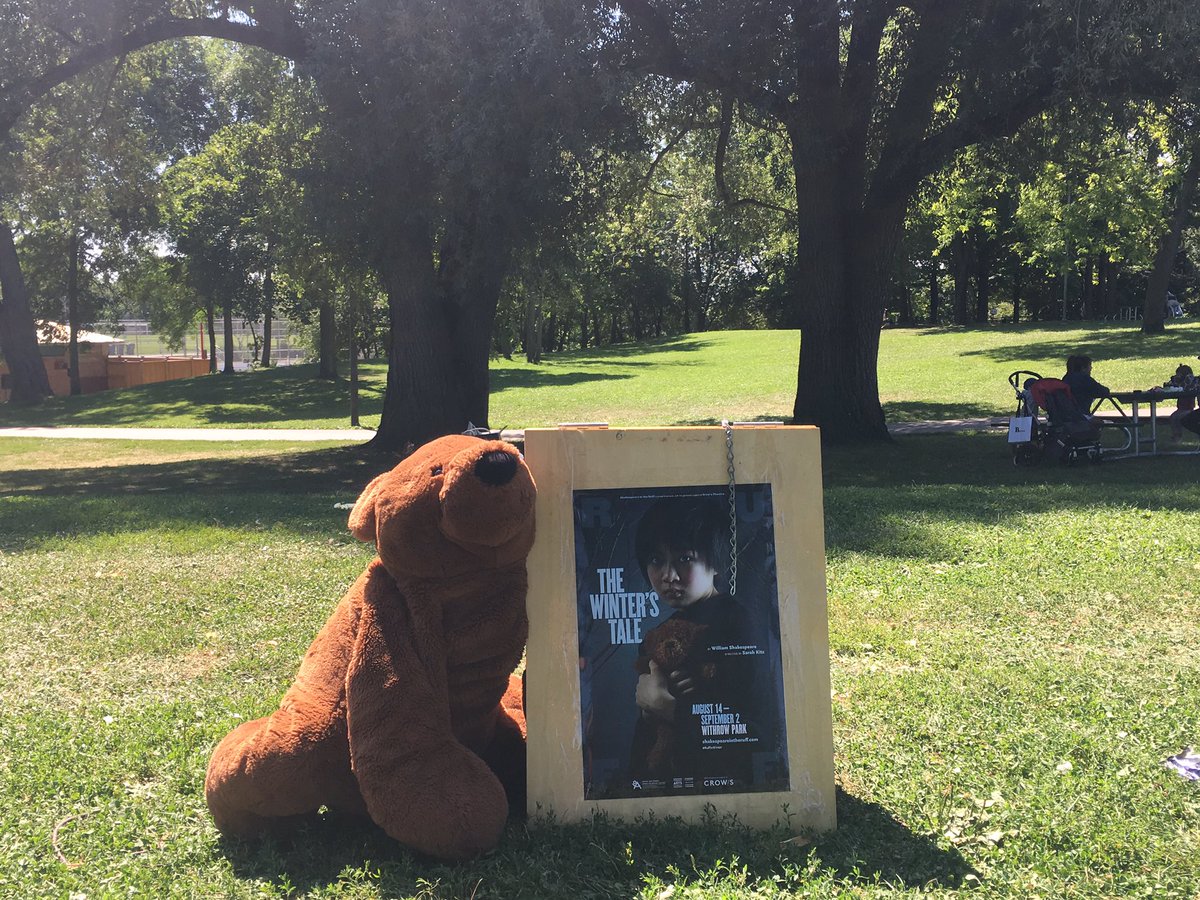 EvaBarrie's tweet photo. This is my day, and I couldn’t ask for better. #FirstAudience #RuffInWinter #ExitPursuedByABear https://t.co/jkv0zU05wF