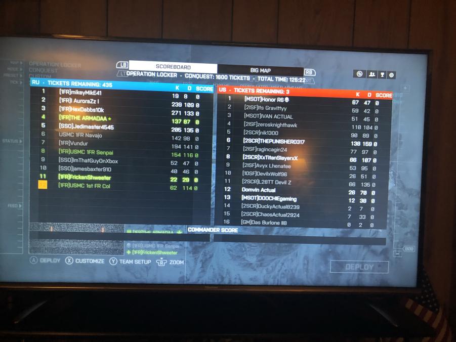 USMC1stFROMST's tweet photo. Operation Electric Boogoloo declared a success despite BLUFOR forces being outnumbered on average of 3:1. Final score versus 2SCR, MSOT, 10SF and 2ISF: BLU 431 ABCDE// OP: 0 -
Goes to show, Quality > Quantity. Always.
@MilsimNews @MilsimBulletin https://t.co/1UWatB6Y5W